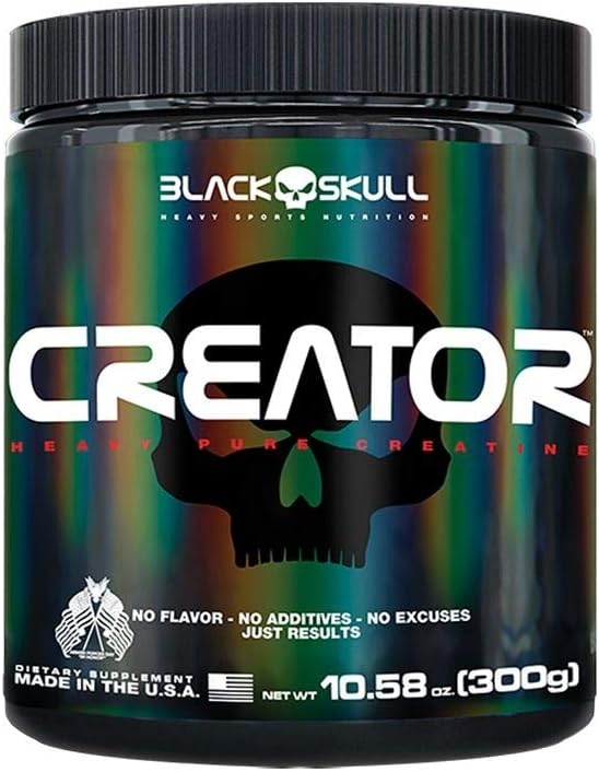 Creator Black Skull, 300 gramas. Imagem: Amazon