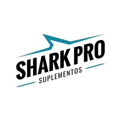 Logo da Shark Pro Suplementos. Imagem: site oficial da marca