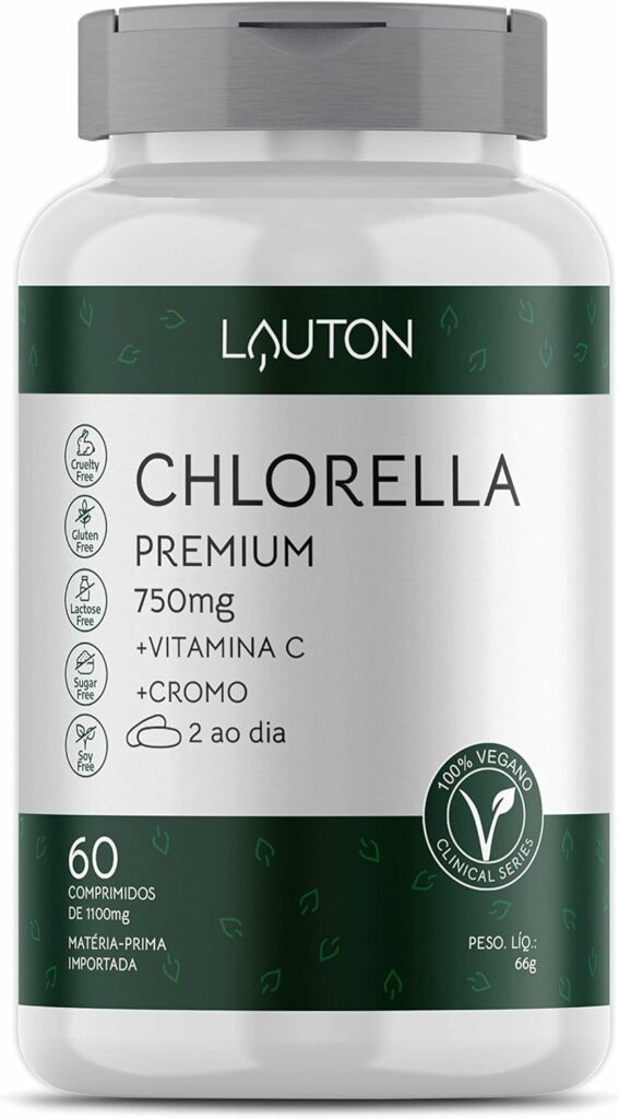 Chlorella premium da Lauton. Fonte da imagem: Amazon